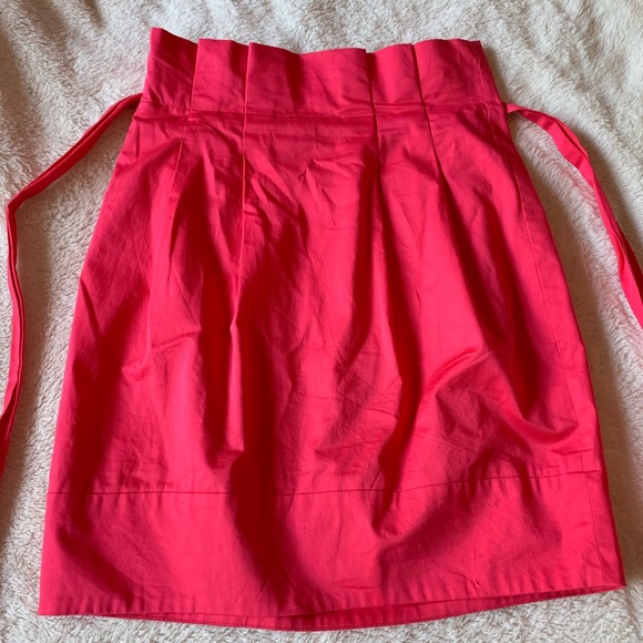 BCBG High Waisted Hot Pink Pencil Skirt - Picture 2 of 3